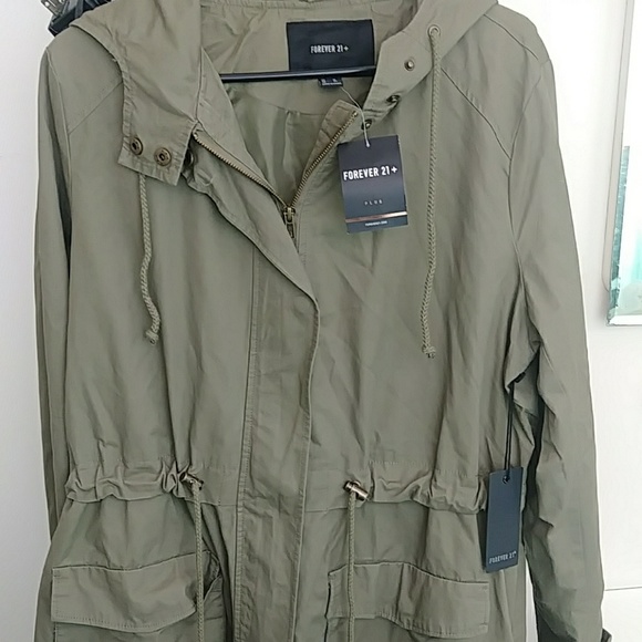 Forever 21 Jackets & Blazers - Forever 21 Olive Casual Jacket NWT